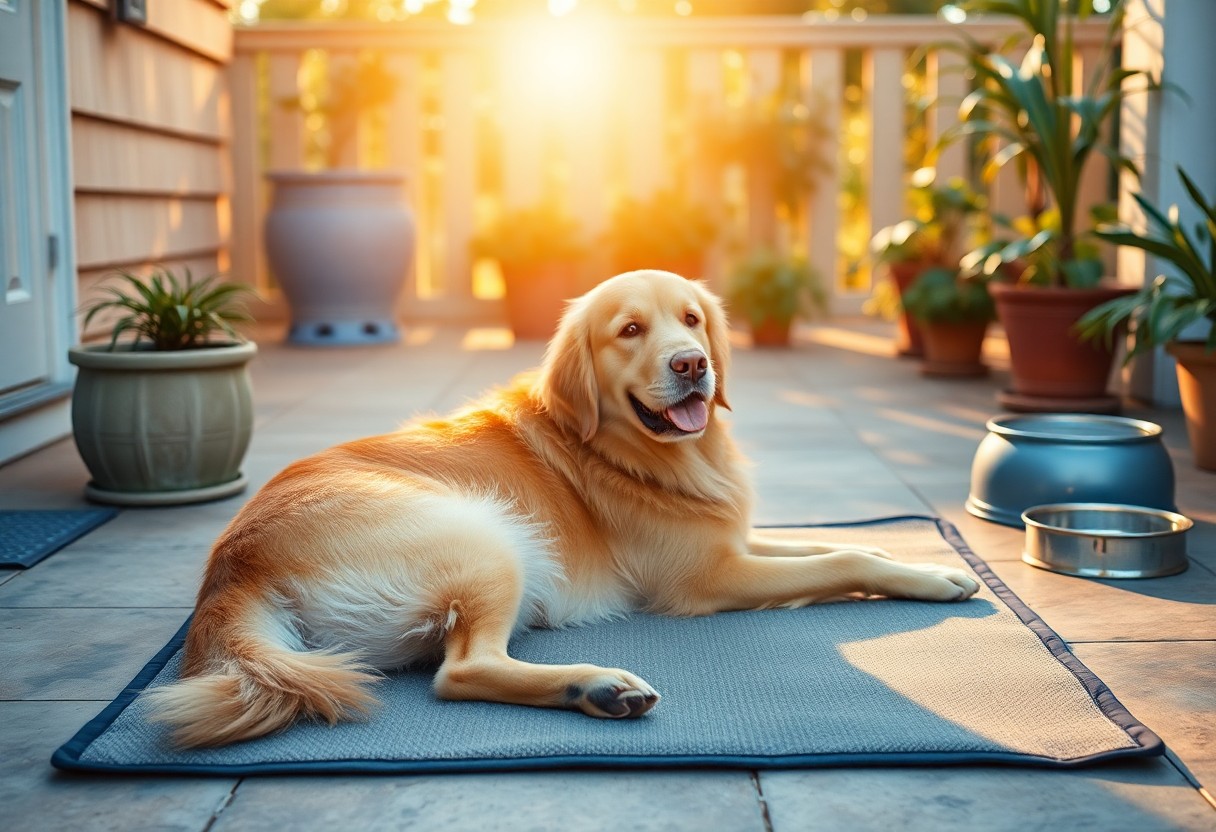 What Value Does a Dog Cooling Mat Provide for Hot Days?